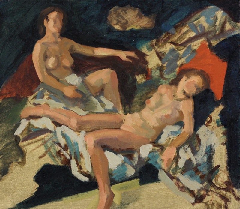 Elektra; oil on canvas, 35 x 40 cm, 2014